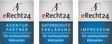 peppUP Werbeagengtur-Partner eRecht24 © eRecht24