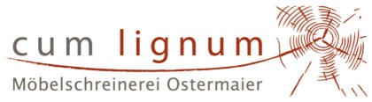 cum lignum - Möbelschreineri Ostermaier - Logo Schreiner Landshut © Grafik: peppUP.de