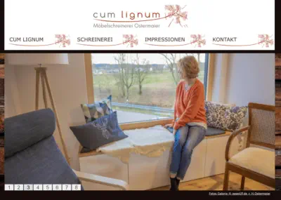 Webdesign Schreiner Landshut - cum lignum - Hans Ostermaier © peppUP.de